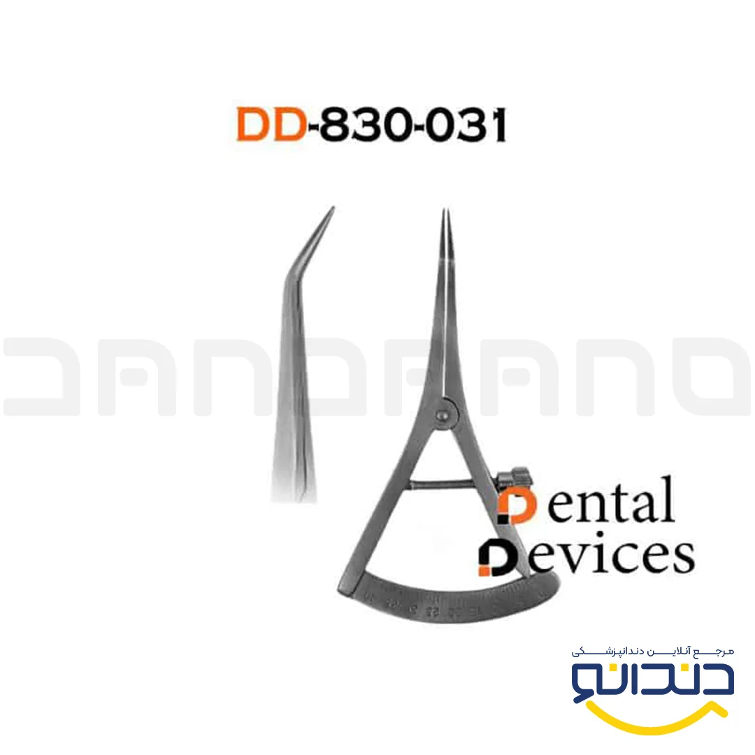 کالیپر 0-40 میلی متر سرکج (کاستروویجو ) 10سانت - دنتال دیوایس