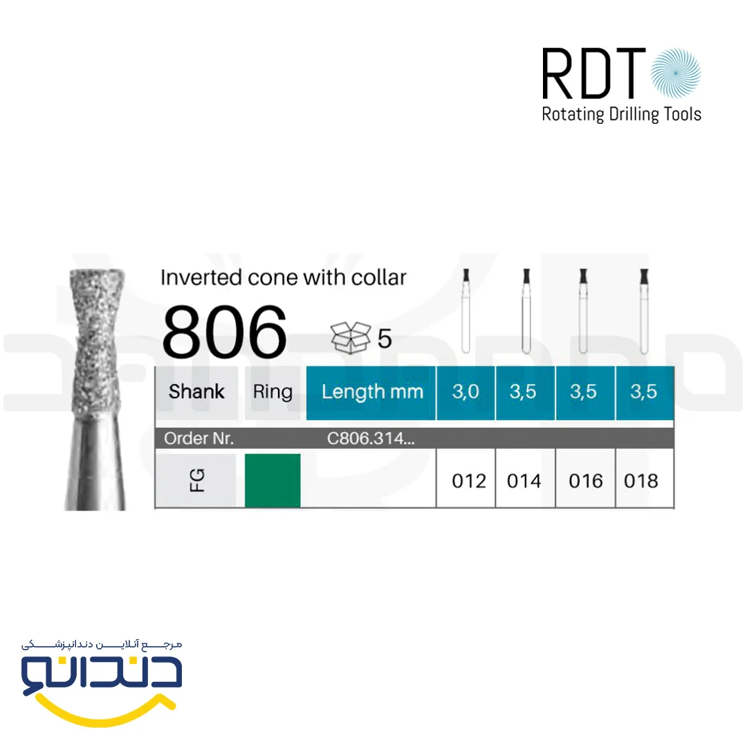 فرز الماسی توربین مخروطی معکوس - RDT