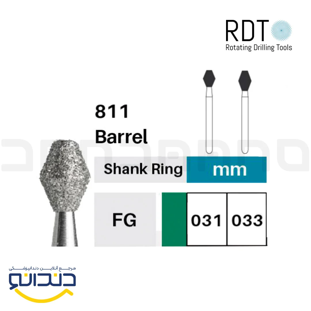 فرز الماسی توربین بشکه ای - RDT
