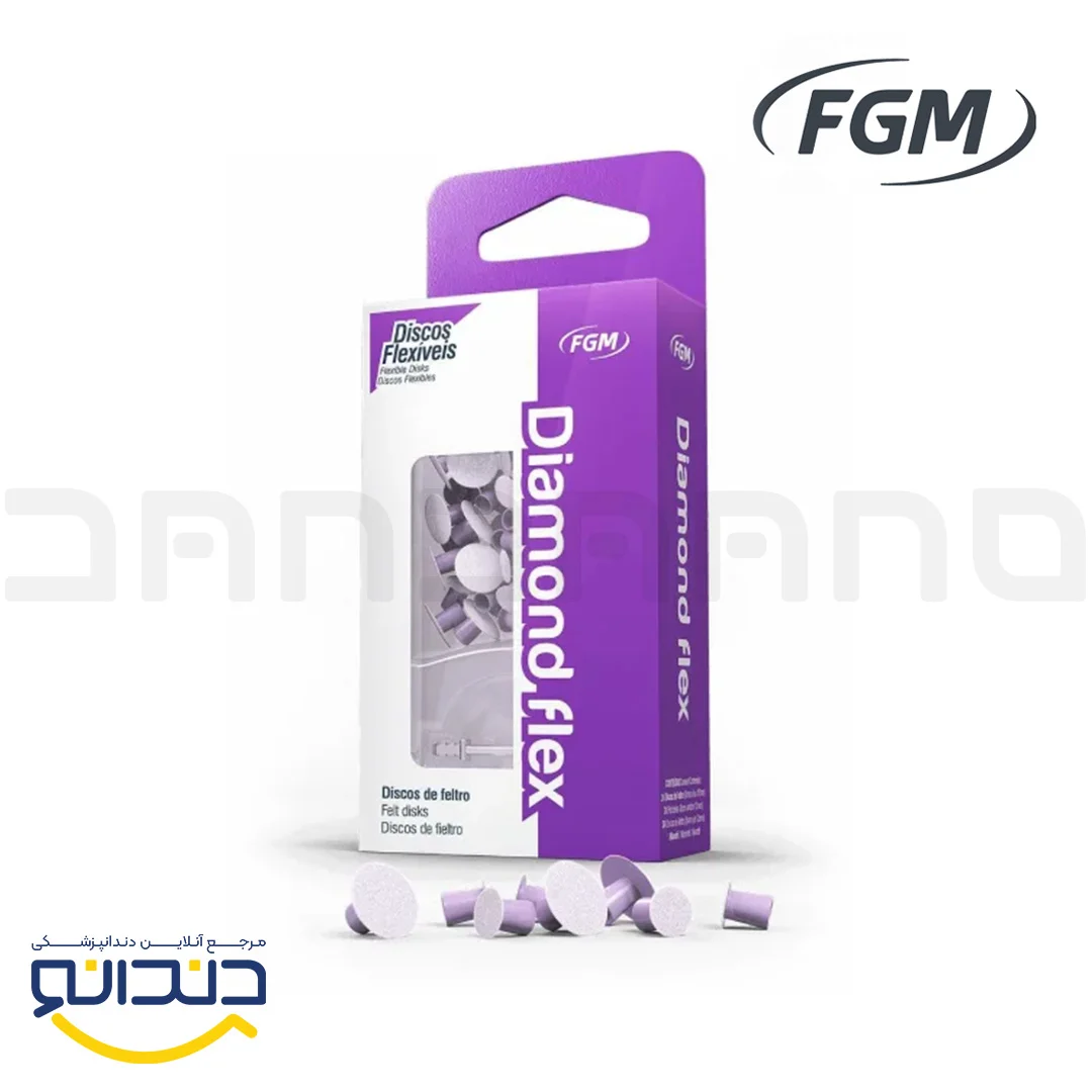 دیسک پالیش نمدی دایموند فلکس - FGM