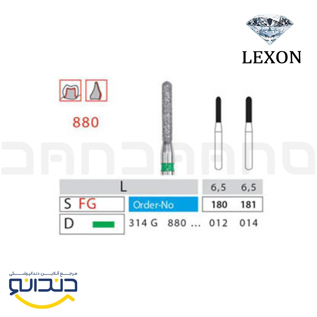 فرز الماسی توربین استوانه ای ته گرد- لکسون