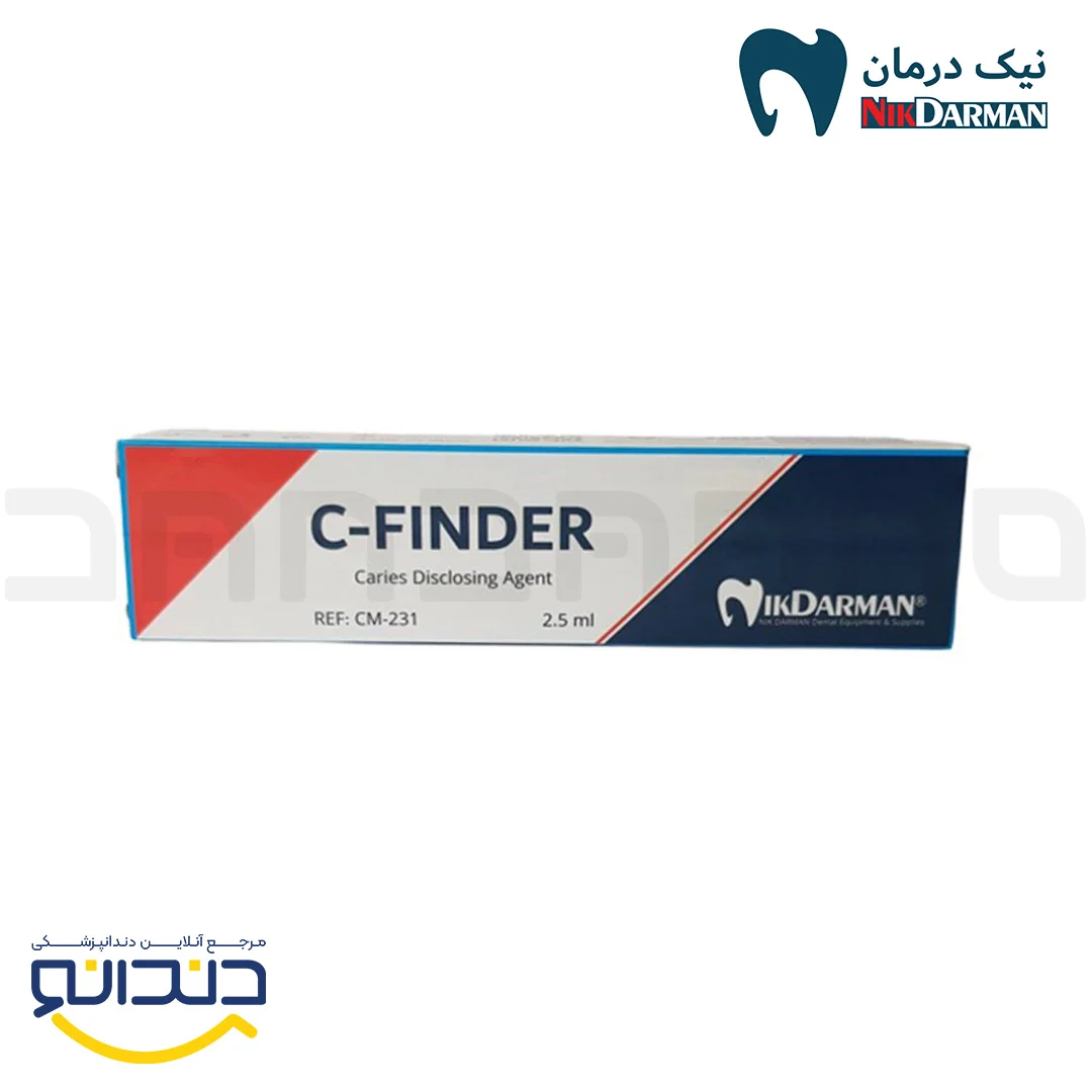ژل آشکارساز پوسیدگی -سرنگ 2.5 میل - نیک درمان