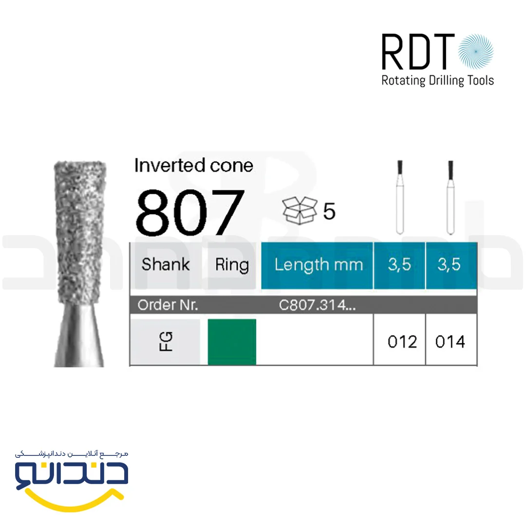 فرز الماسی توربین مخروط وارون - RDT