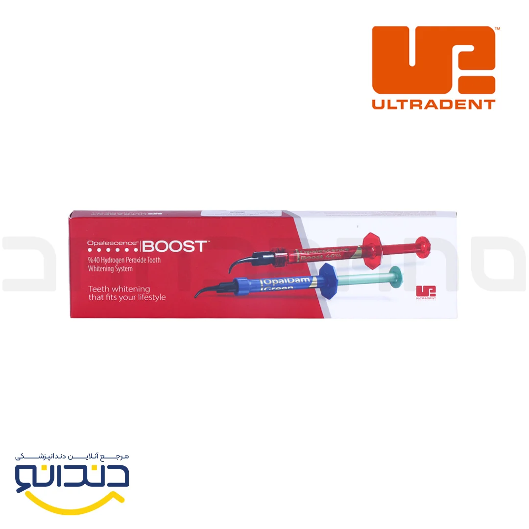 بلیچینگ 40% مطب 1 سرنگ +1 سرنگ اوپال دم (پاکتی) - اولترادنت